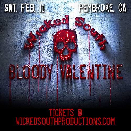 Wicked South Bloody Valentine 2023 poster
