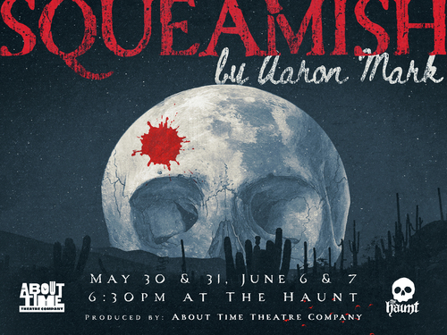 SQUEAMISH by Aaron Mark poster