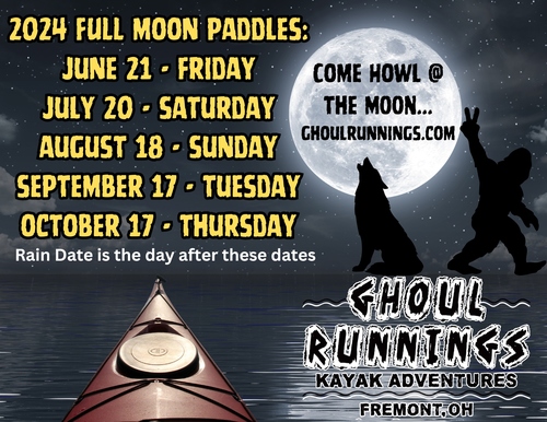 Full Moon Night Paddle poster