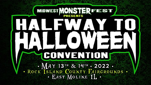 Midwest Monster Fest Halfway To Halloween Convention poster