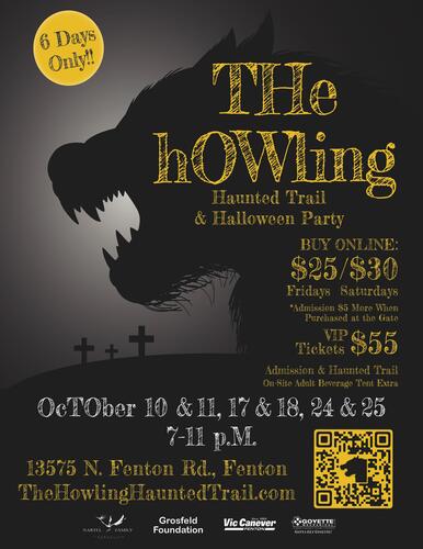 The Howling Haunted Trail 2025 poster