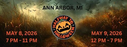 Halfway To Halloween Expo 2026 poster