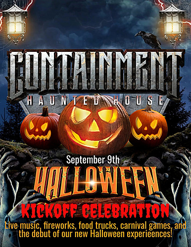 Halloween Kickoff Celebration poster