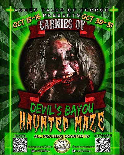 Carnies of Devils Bayou haunted maze image
