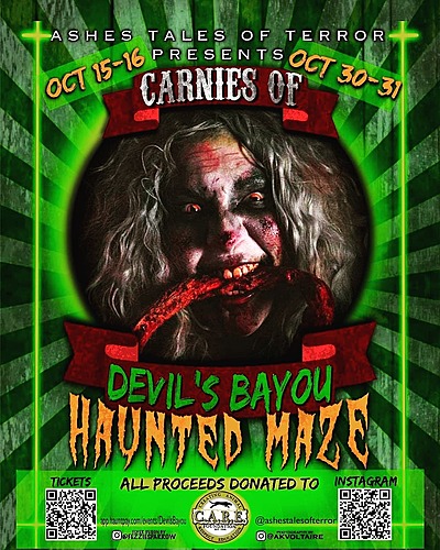 Carnies of Devils Bayou haunted maze image