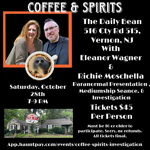 Coffee & Spirits Investigation poster