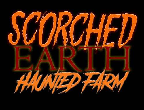 Scorched Earth Haunted Farm  - “Through the Storm” poster