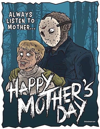 Creep into Mom's Heart: 2023 Mother's Day Gift Delivery by Haunted Calgary's Spooky Characters poster