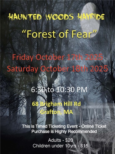 Haunted Woods Hayride "Forest of Fear"