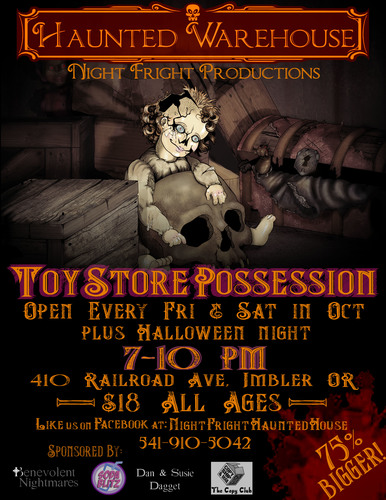 Toy Store Possession at The Haunted Warehouse poster