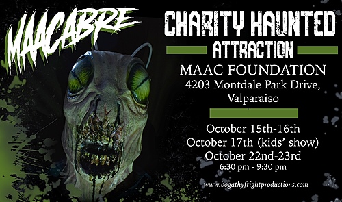 MAACabre Haunted Attraction poster