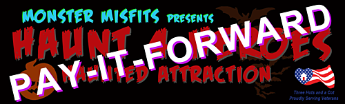 Pay It Forward Haunt 4 Heroes poster