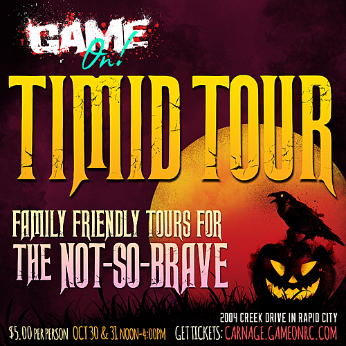 Timid Tour of Carnage at Creek Drive poster