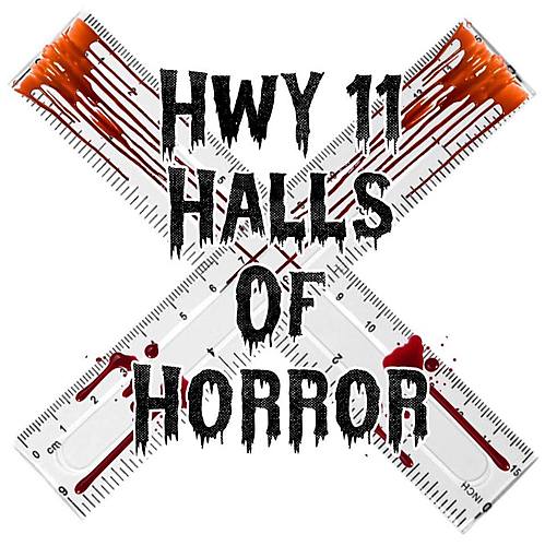 Hwy 11 Halls of Horror poster