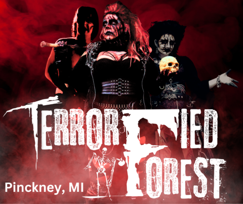 Terrorfied Forest haunted Attraction   poster