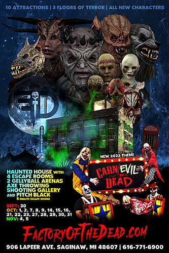 Factory of the Dead poster