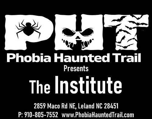 Phobia Haunted Trail presents The Institute poster