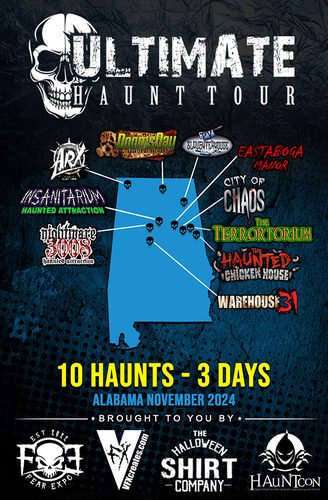 Ultimate Alabama Haunt Tour (November 2024) poster
