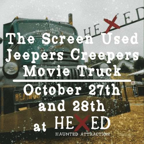 Hexed Haunted Attraction 2023 poster