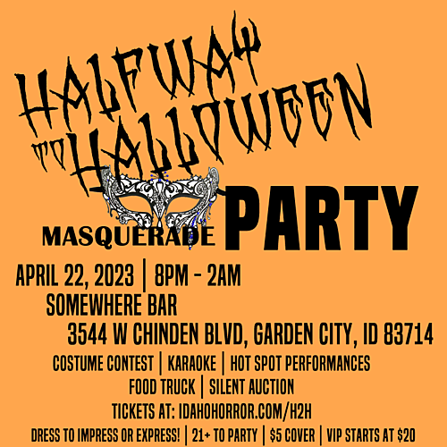 Halfway to Halloween Masquerade Party (21+) poster