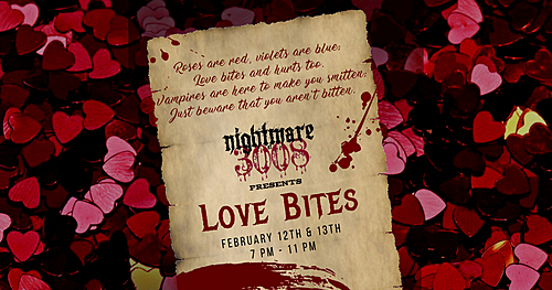 Love Bites Valentine's Haunt poster