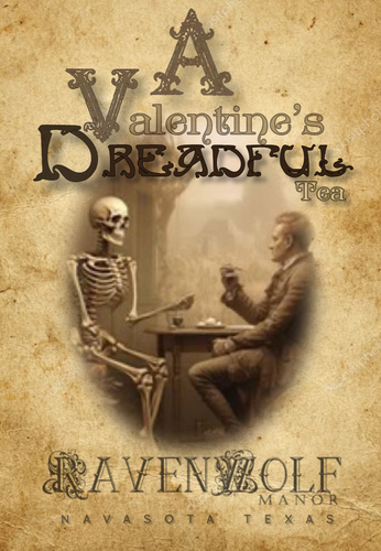 A Valentine’s Dreadful Tea poster