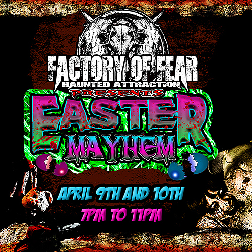 Easter Mayhem 2021 poster