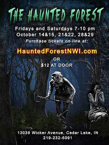 The Haunted Forest 2022 poster