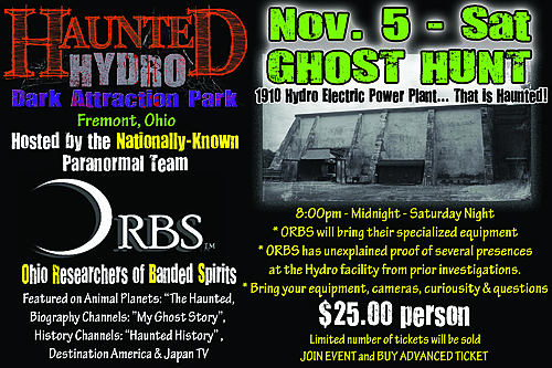 ORBS Ghost Hunt  poster