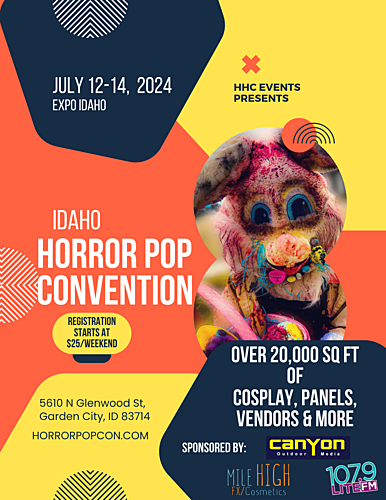 Idaho Horror POP Con 2024 Vendors poster