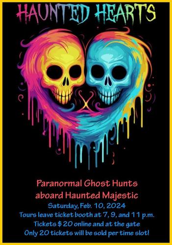 Haunted Hearts Paranormal Ghost Hunt 2024 poster