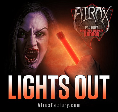 ATROX FACTORY LIGHTS OUT poster