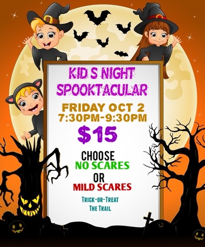 2026 Kids Night Spooktacular poster