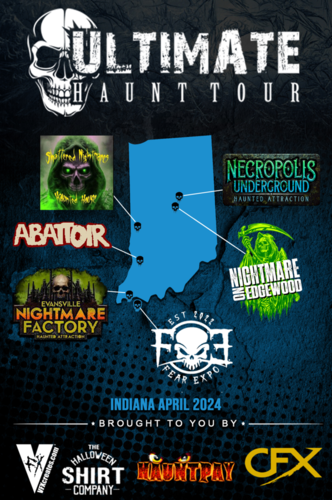 Fear Expo - Ultimate Haunt Tour Indiana (April 2024) poster