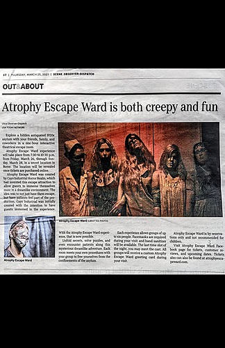 Atrophy Escape Ward - Escape Room image