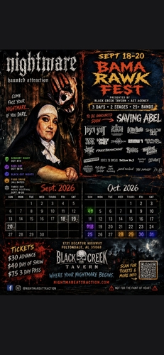 Nightmare at 3008 haunt season 2026 poster