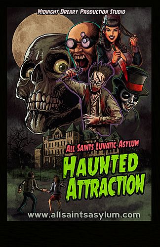 All Saints Lunatic Asylum Halloween Season 2022 poster