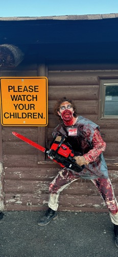 Pantophobia's Haunted Attraction "The Wrath of Cyrus Grain Terror on the Trail" image