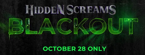 Hidden Screams Blackout Night poster