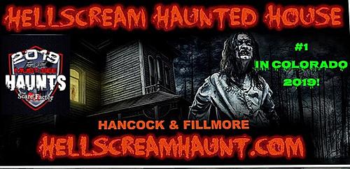 HellScream Haunted House 2020 (good any night) poster