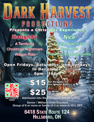Dark Harvest Productions Presents: A Christmas Experience poster