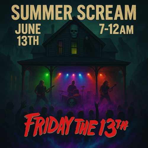 The Summer Scream 2025 poster