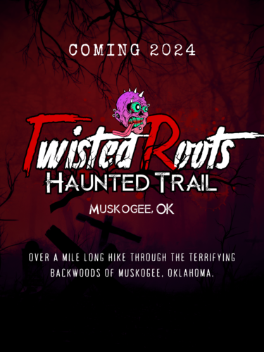 TwistedRoots Haunted Trail 2024 poster