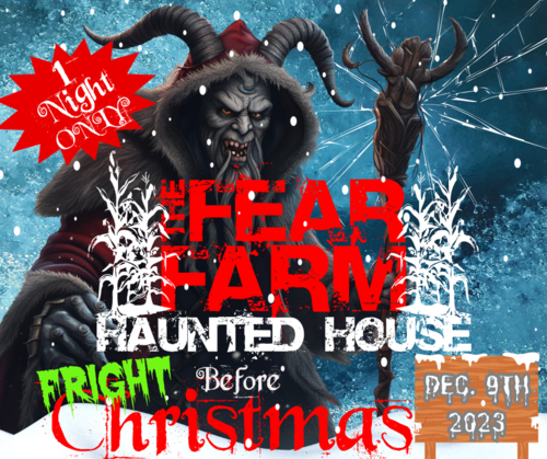 FRIGHT before CHRISTMAS poster