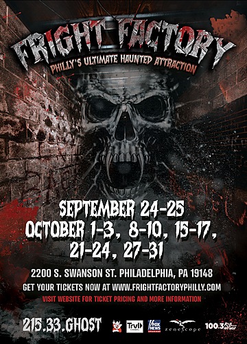 FRIGHT FACTORY poster