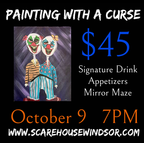 Family Portrait- Painting with a Curse - Unleash Your Inner Artistic Power Wed Oct 9  poster