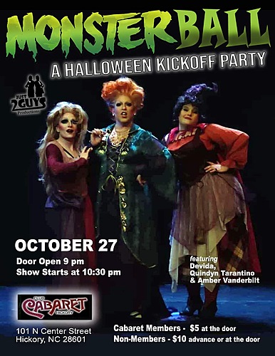 MONSTERBALL: A Halloween Kickoff PARTY poster