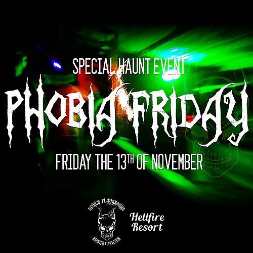 Phobia Friday at Devils Playground poster