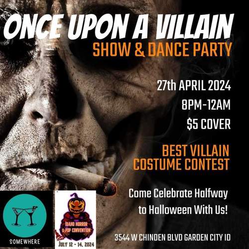 Once Upon A Villain: Halfway to Halloween Party poster
