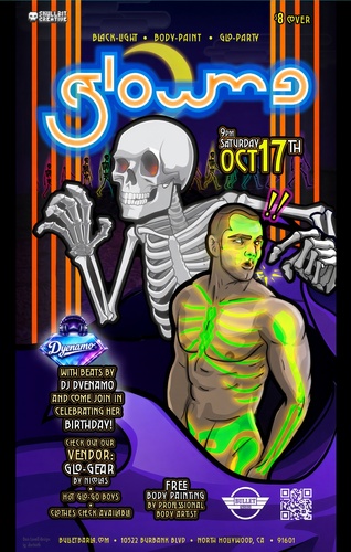Glow Me: Dead Mans Party poster